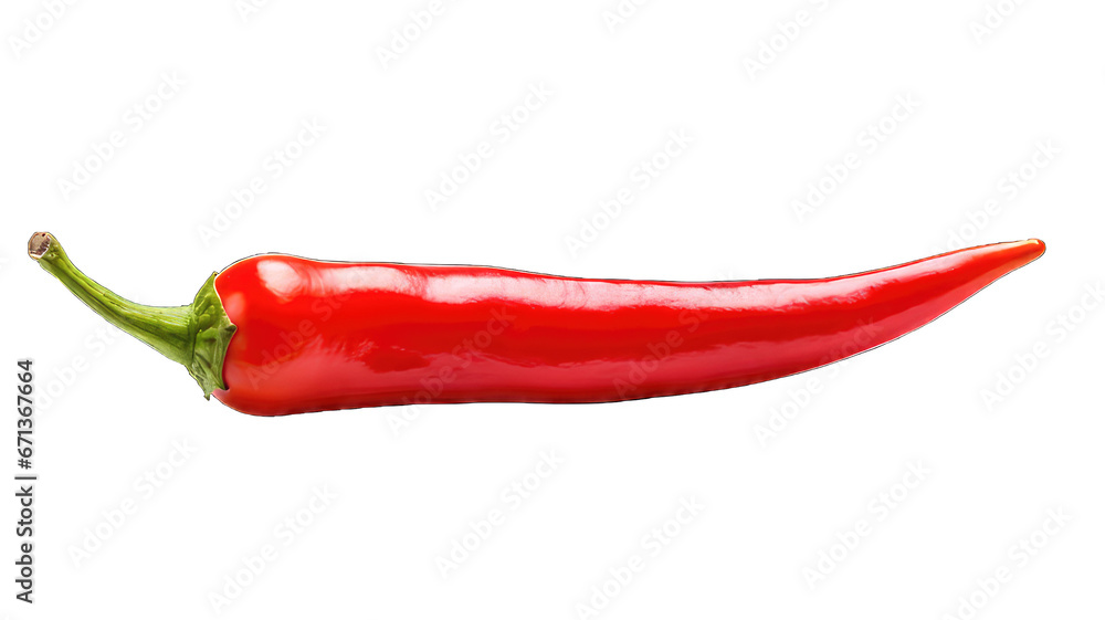 PNG a Red Chili on a transparent background