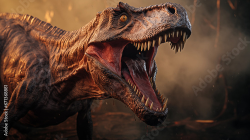 tyrannosaurus rex dinosaur © Sandeep