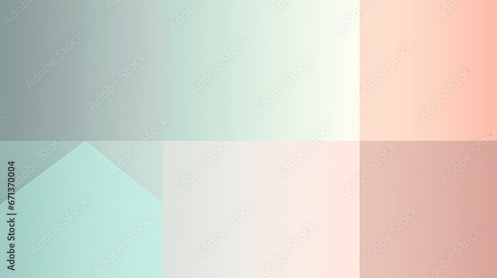 Fototapeta premium A colorful background with pale color wavy design.