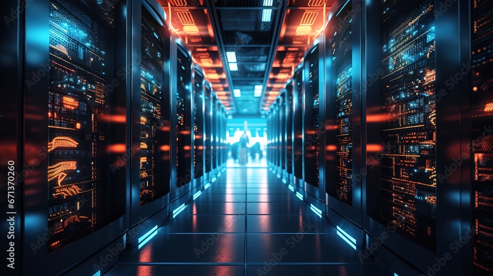 Data center in high operation
