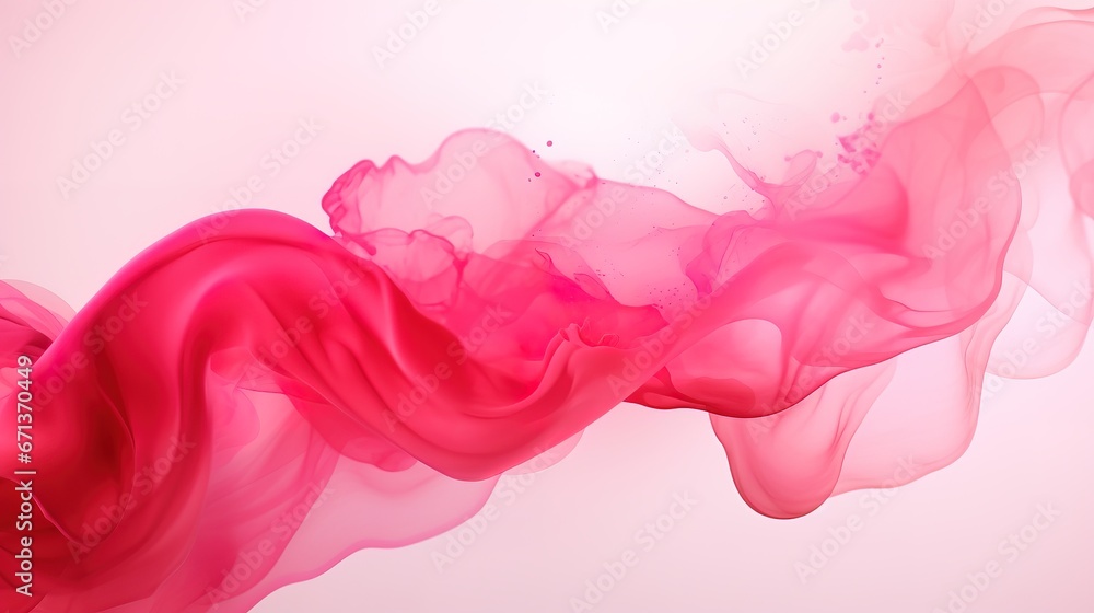 pink flow, blow expansion, blue ink. Abstract background pink flow, blow expansion, blue ink. Abstract background