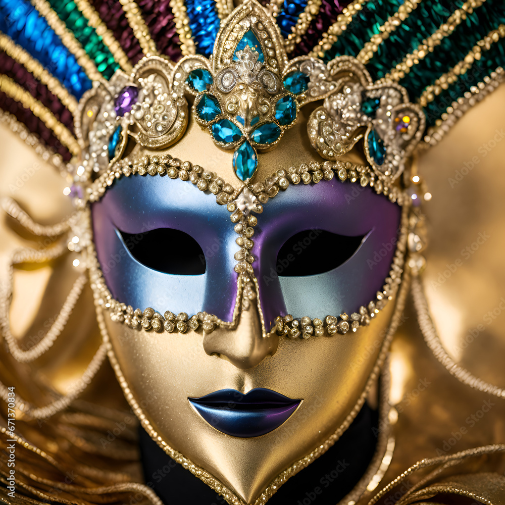 Carnival party masque