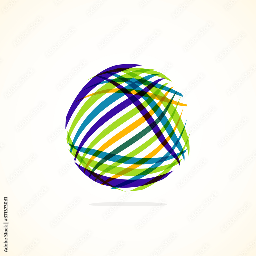 Abstract circle logo - minimalist emblem, timeless and universal shape of circle. Unique logo represent range of brands and concepts, encapsulating simplicity and creativity in single, iconic image Abstract circle logo - minimalist emblem, timeless and universal shape of circle. Unique logo represent range of brands and concepts, encapsulating simplicity and creativity in single, iconic image