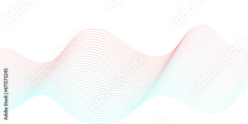 Modern red gradient flowing technology pattern wave lines. abstract pink background with lines. Dynamic wave pattern design and curve flow digital element Futuristic technology concept background.