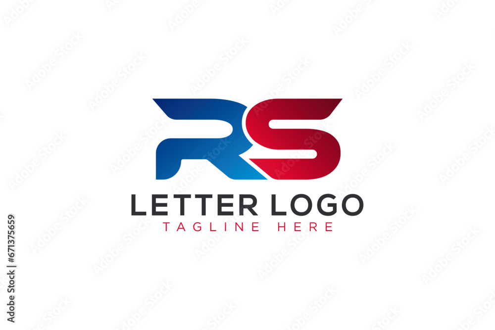 RS Latter rs logo icon