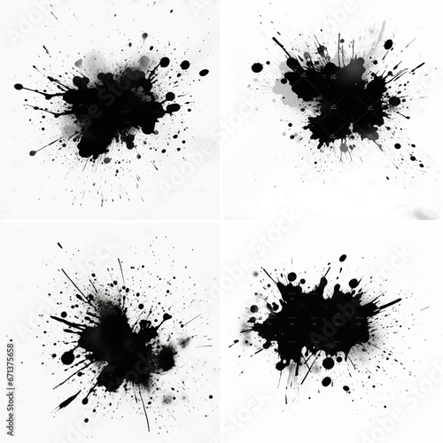 mess splatter stain grungy ink spray stroke splash dye rough sketch texture watercolor paint border