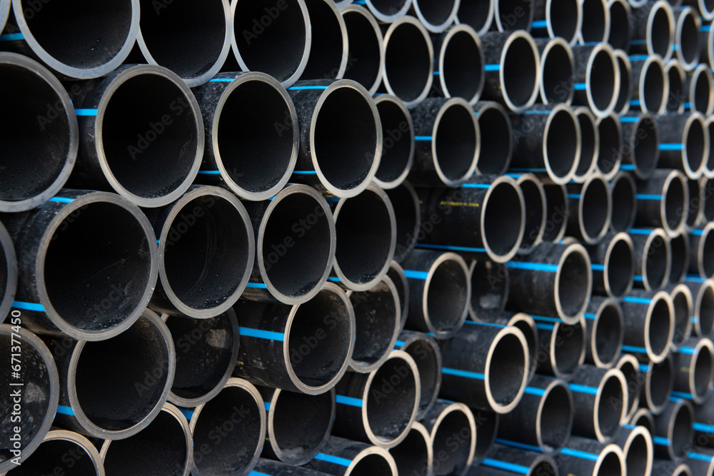 PE pipe plant, Industrial PE pipeline for gas and water. HDPE pipe, Polyethylene PE100 pipe. Polyethylene pipe plant PE pipe plant, Industrial PE pipeline for gas and water. HDPE pipe, Polyethylene PE100 pipe. Polyethylene pipe plant