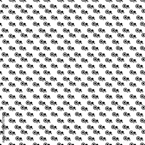 Mandal, Patten, Background In Black And With