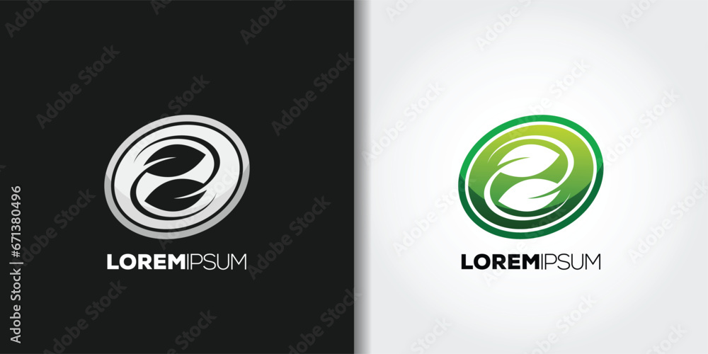leaves nature logo leaves nature logo