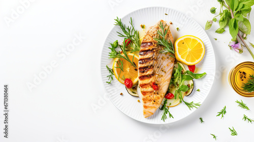 Lemon Herb Grilled Fish Foodblogger Food Photographs.