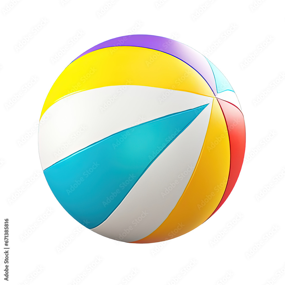 Volley ball Isolated