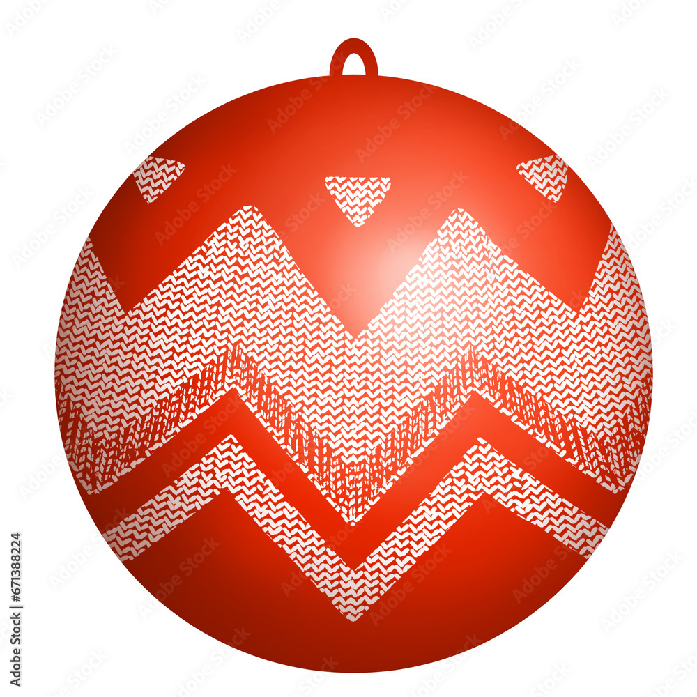 Obraz premium 크리스마스 장식 볼