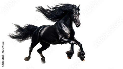 Black Horse Running