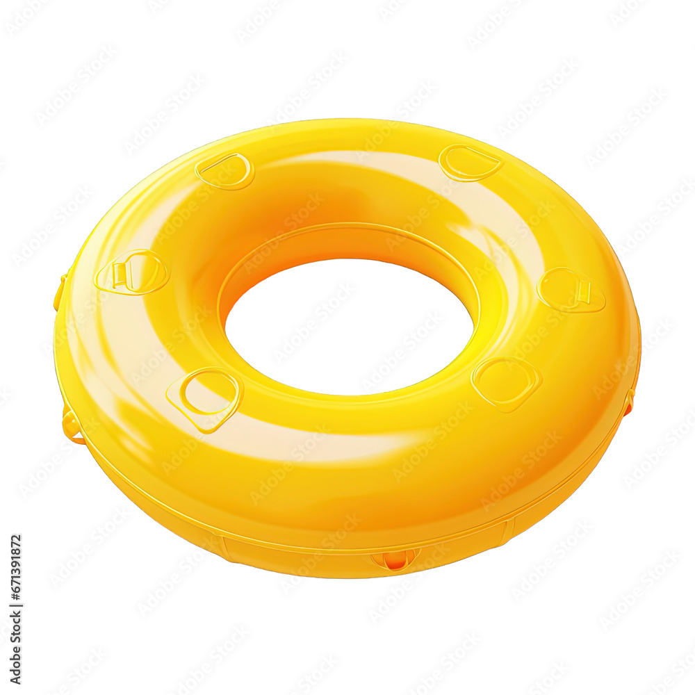 Yellow Pool Float