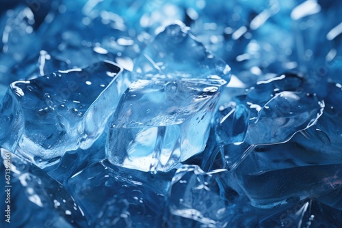 Ice Cube Texture Background, a Mesmerizing Display of Nature's Mastery