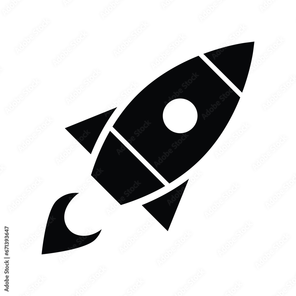 Rocket Icon Vector Design Template Rocket Icon Vector Design Template