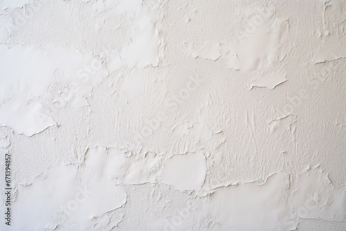 close-up shot of a white drywall with visible texture