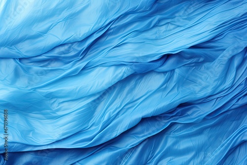 Abstract Blue Wave Texture: Veil-Like Background