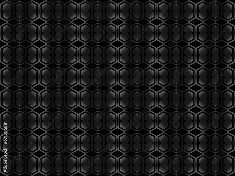 Abstract dark background with metallic luxury shapes. Metal background. Perfect for Banners, Plaques, Posters, Flyers and Banner Designs. Eps10 vector template.