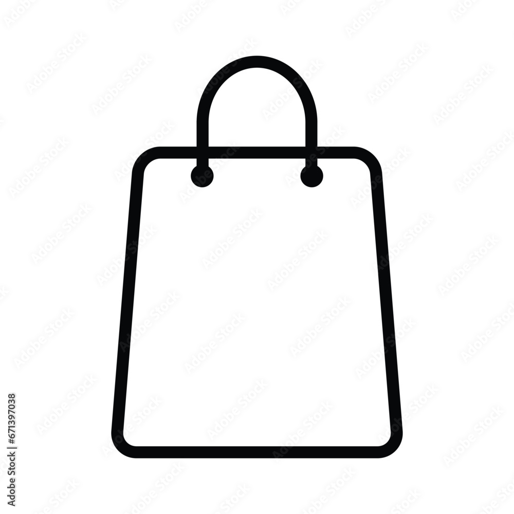Shopping Bag Icon Vector Design Template Shopping Bag Icon Vector Design Template
