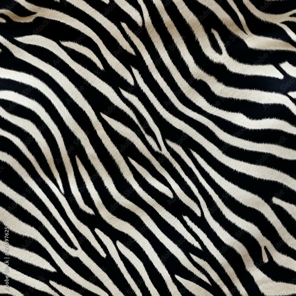 Detailed photograph of Zebra stripes, seamless image Detailed photograph of Zebra stripes, seamless image