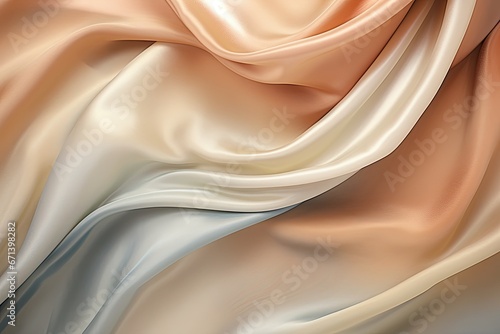 Liquid Luxury: Abstract Background with Grunge Silk Texture.