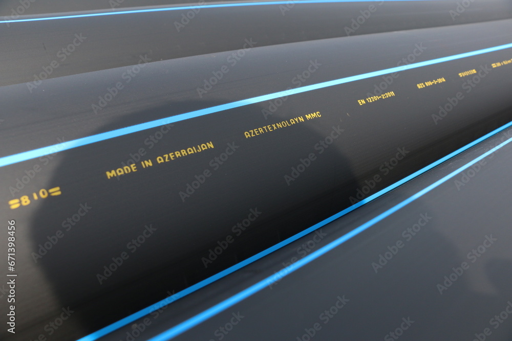 PE pipe plant, Industrial PE pipeline for gas and water. HDPE pipe, Polyethylene PE100 pipe. Polyethylene pipe plant PE pipe plant, Industrial PE pipeline for gas and water. HDPE pipe, Polyethylene PE100 pipe. Polyethylene pipe plant