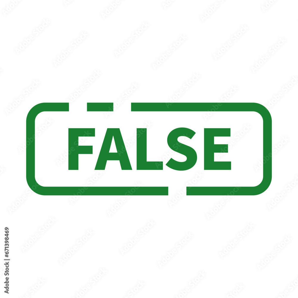 False Stamp In Green Rectangle Line Shape For Verification Information
False Stamp In Green Rectangle Line Shape For Verification Information