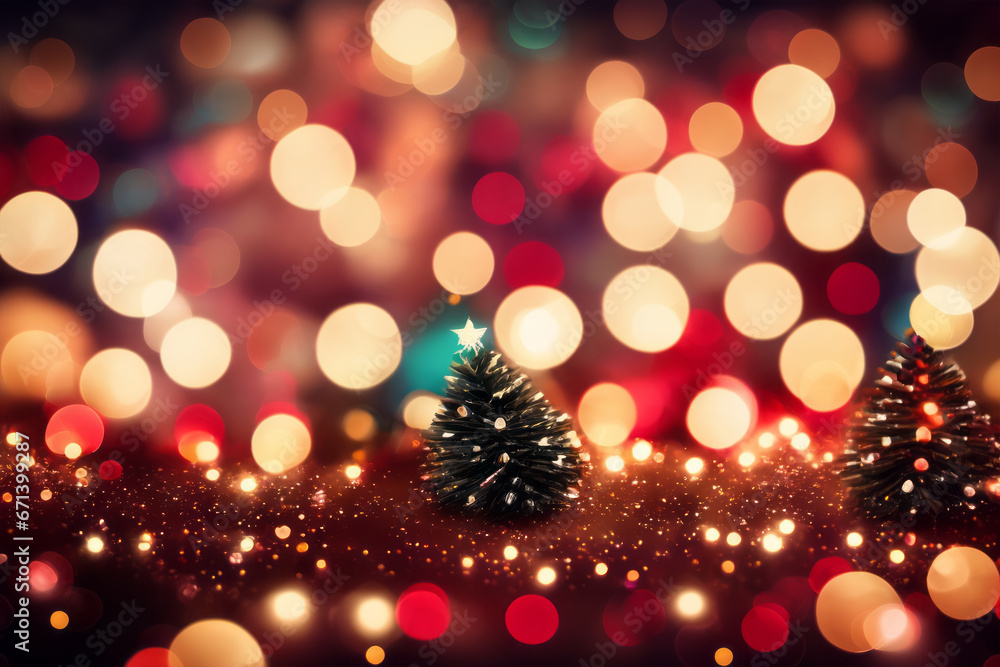 Christmas and New Year Greetings Background Christmas and New Year Greetings Background