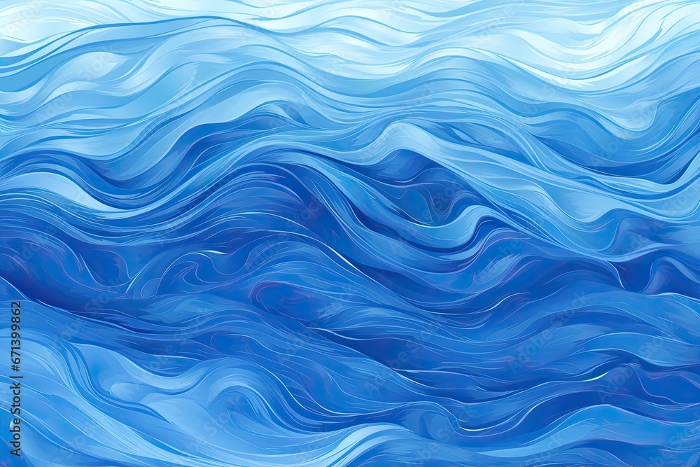 Sapphire Ripple: Abstract Blue Wave Background with Dynamic Patterns.
