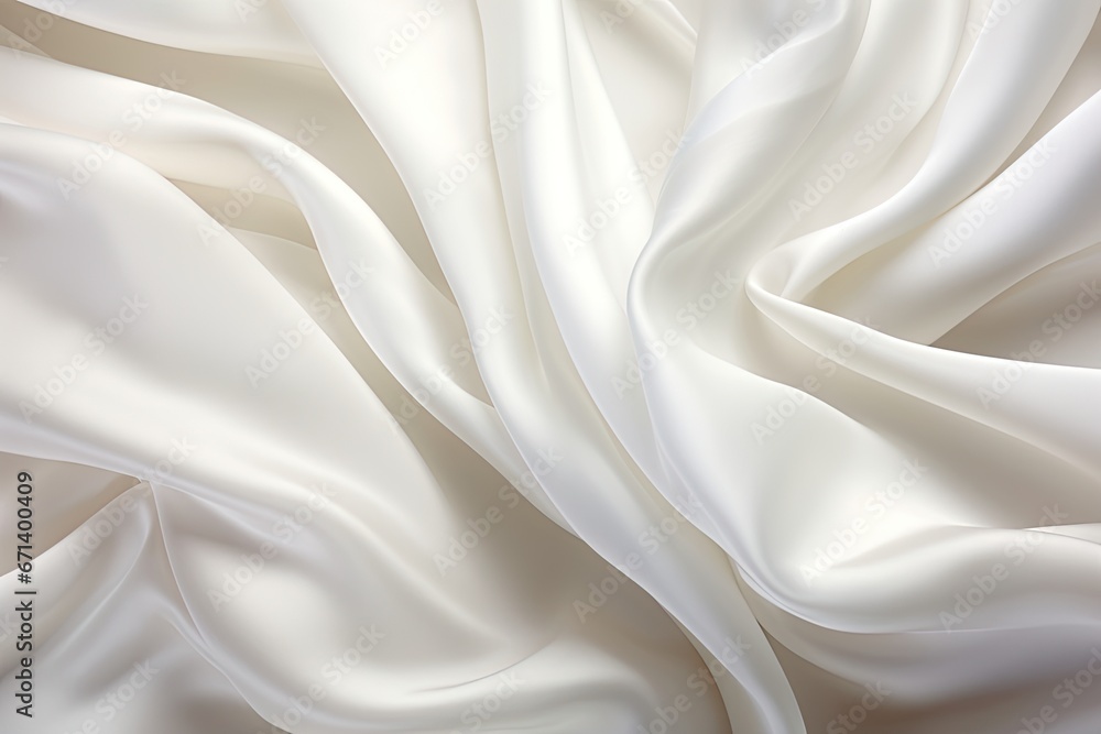 Silk Soiree: Elegant White Silk Background for Luxurious Festive Events