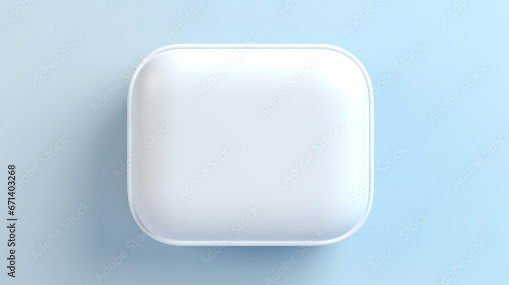 3d Blank white speech bubble. Social media notification chat icon. Copyspace dialogue box 3d Blank white speech bubble. Social media notification chat icon. Copyspace dialogue box