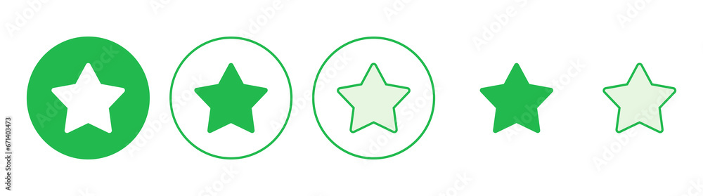 Star Icon set. rating icon vector. favourite star icon Star Icon set. rating icon vector. favourite star icon