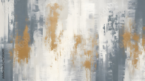 paint on a wall, abstract art. Paint spilled on paper. Golden texture. For design, print, wallpaper, poster, card, mural, rug, hanging picture,