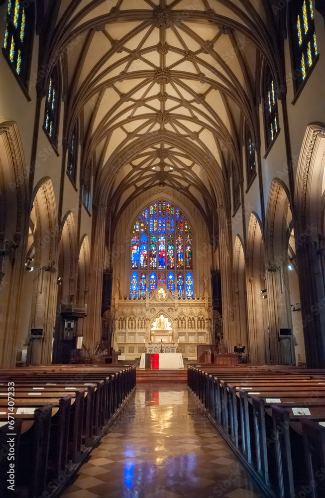 The Trinity Church in Manhattan, New York City The Trinity Church in Manhattan, New York City