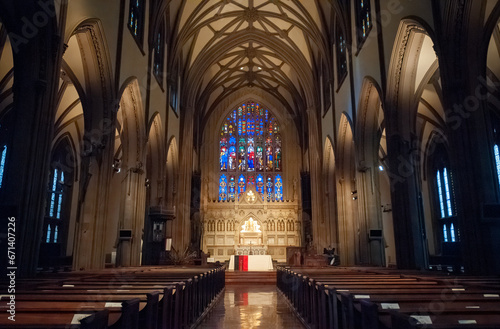 The Trinity Church in Manhattan, New York City