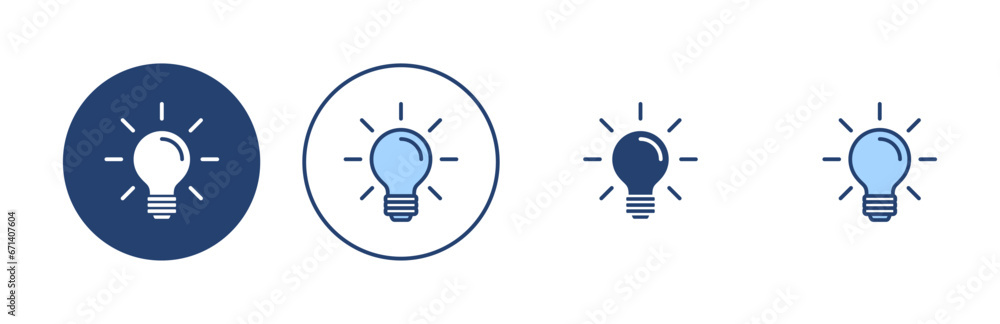 Lamp icon vector. Light bulb sign and symbol. idea symbol. Lamp icon vector. Light bulb sign and symbol. idea symbol.