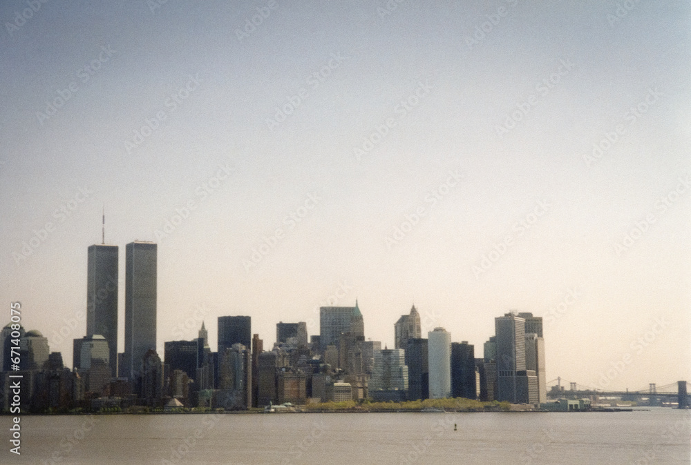Obraz premium The World Trade Center in New York City