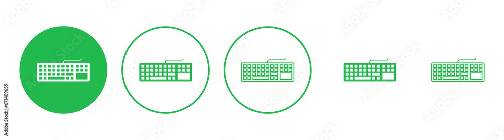 Keyboard icon set. keyboard vector symbol Keyboard icon set. keyboard vector symbol