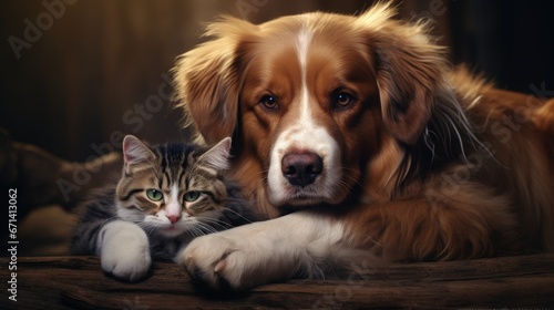 vet dog and cat © HN Works