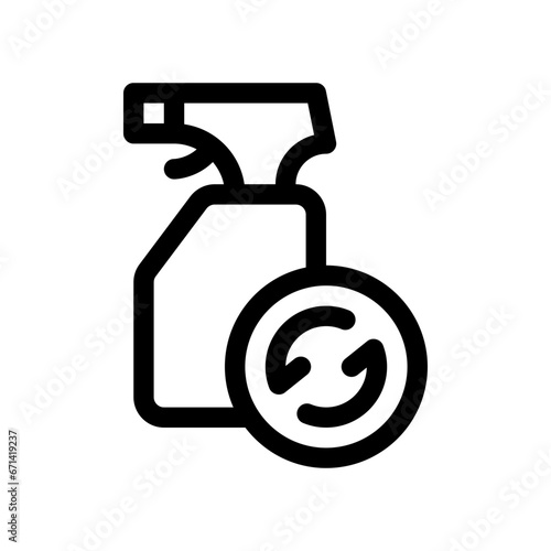 sprayer line icon