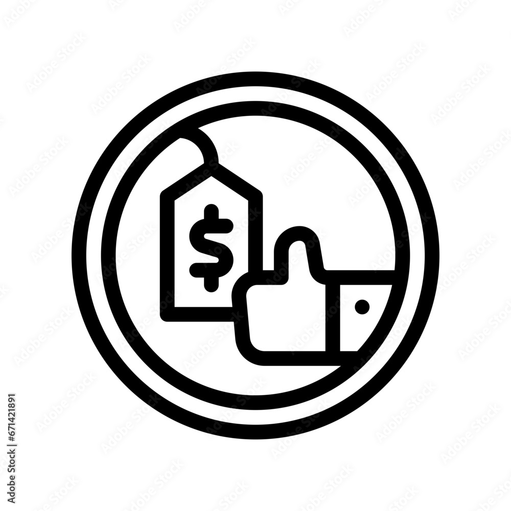 bes price line icon bes price line icon