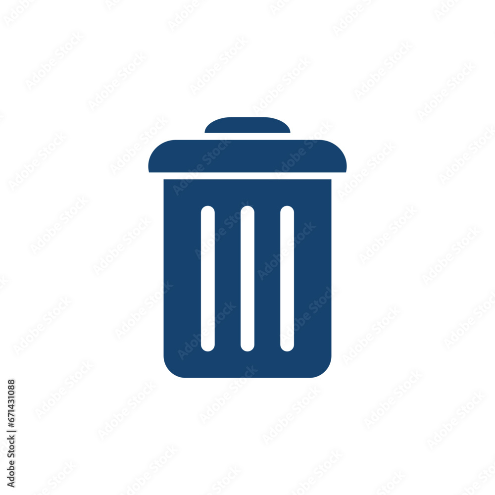 Trash Icon Vector Design template Trash Icon Vector Design template