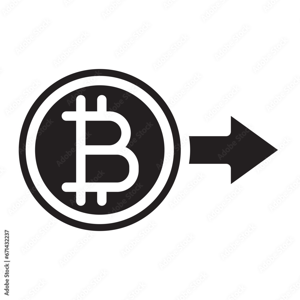 Obraz premium send crypto