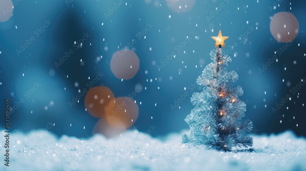 Christmas tree. winter season. Christmas and New Year holiday background Christmas tree. winter season. Christmas and New Year holiday background