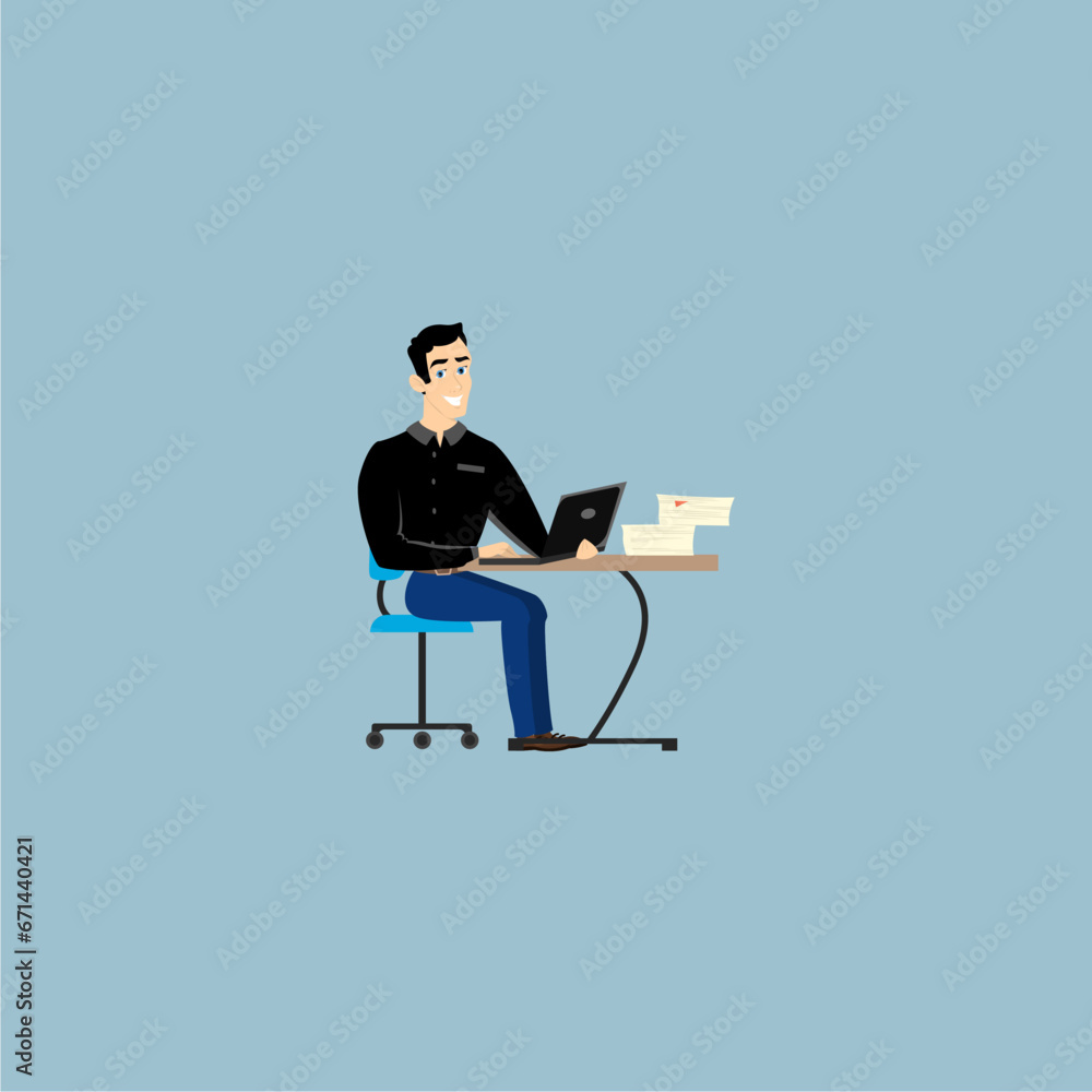 vector pose of office people doing activities cartoon vector pose of office people doing activities cartoon