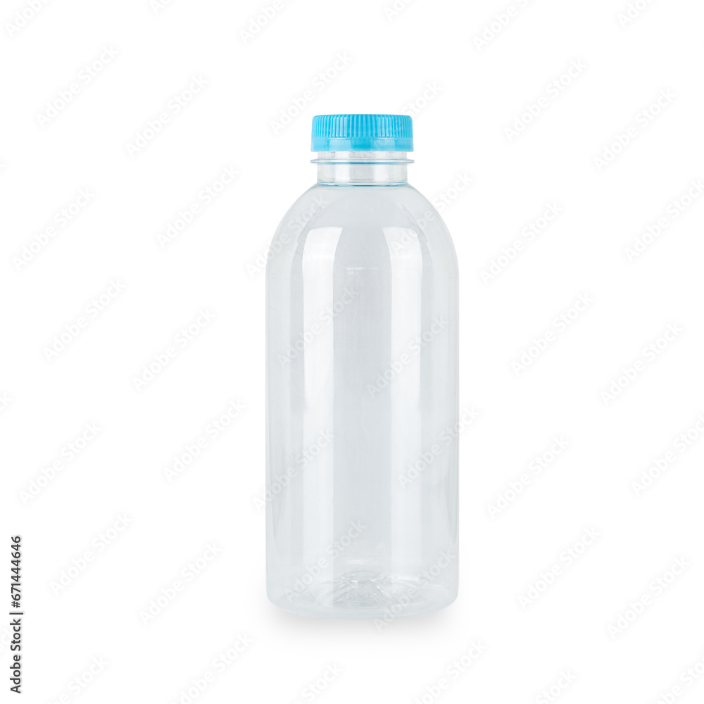 A water bottle isolated on white background. With Cliping Path. Water bottle Mockup. A water bottle isolated on white background. With Cliping Path. Water bottle Mockup.