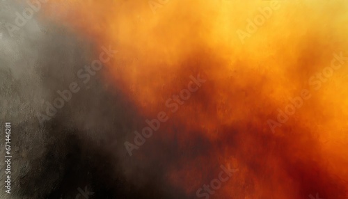 fiery yellow burnt orange copper red brown gray black abstract background. Color gradient , generated by AI photo