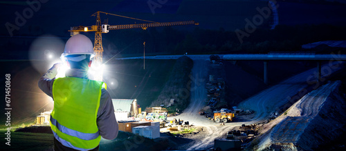 the motorway construction photo