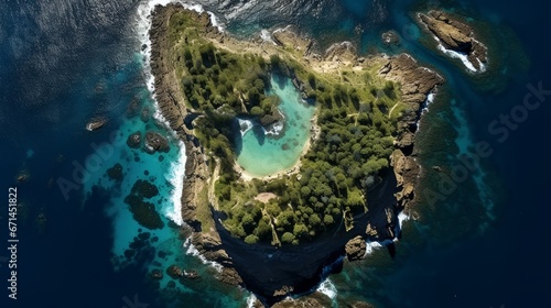 Ocean island. Vacation, travel, beach, paradise, relaxation
